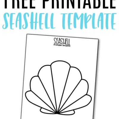 Free Printable Seashell Template The Keeper Of The Memories