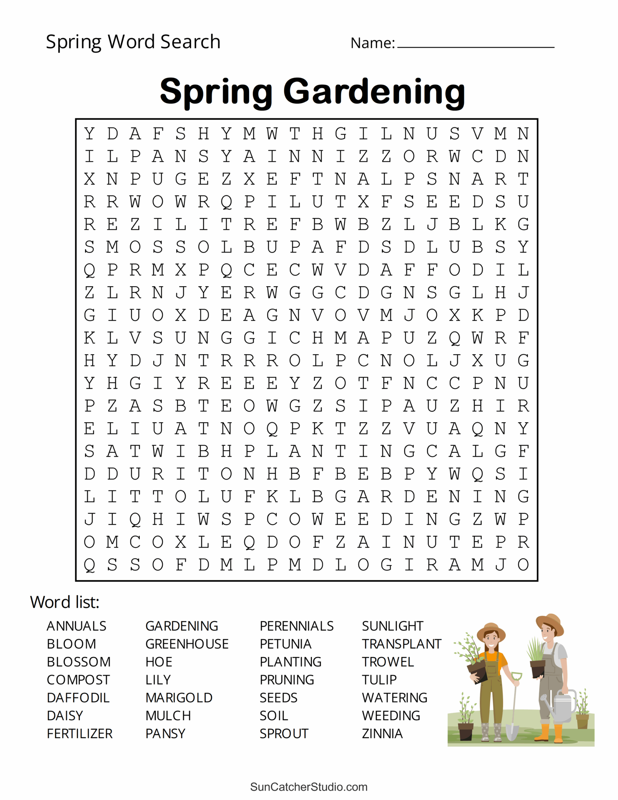 Free Printable Spring Word Search Puzzles Free Printables Monograms Design Tools Patterns DIY Projects Free Printable Spring Word Search Puzzles Free Printables Monograms Design Tools Patterns DIY Projects