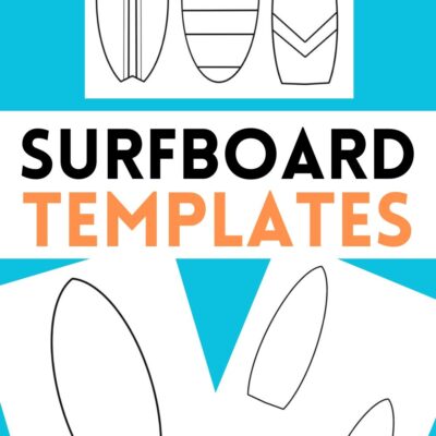 Free Printable Surfboard Templates For Crafts