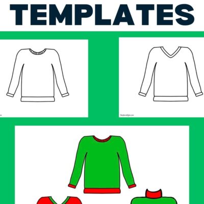 Free Printable Sweater Templates For Crafts