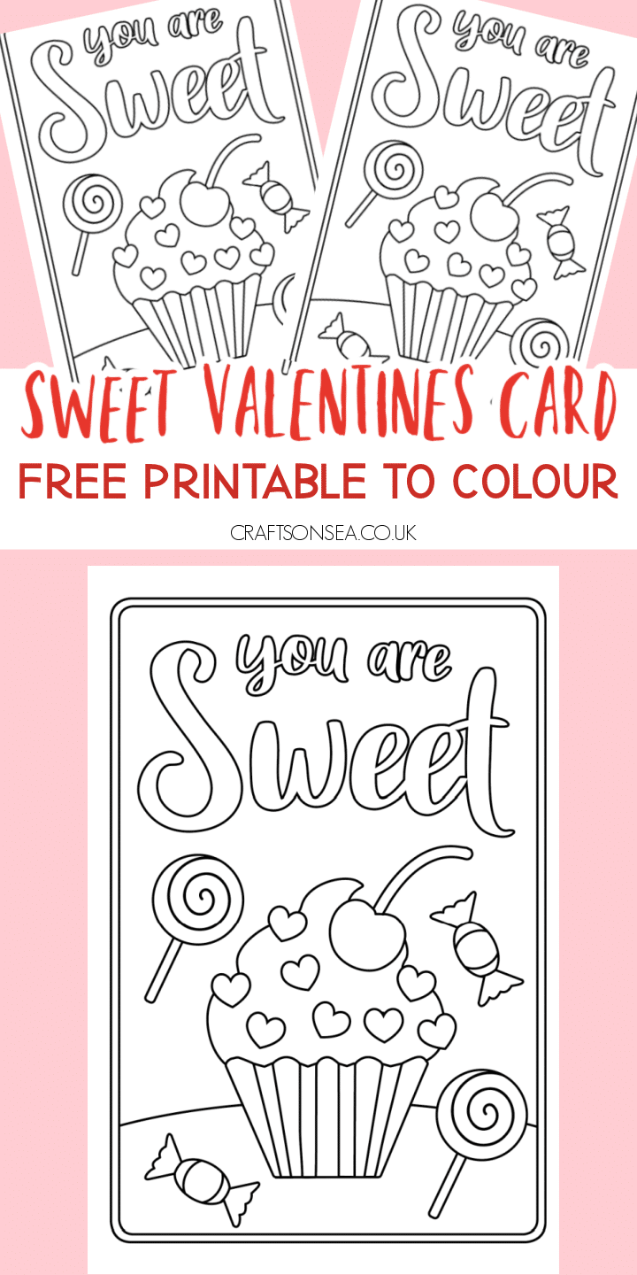 Free Printable Sweet Valentines Cards To Color Crafts On Sea Free Printable Sweet Valentines Cards To Color Crafts On Sea