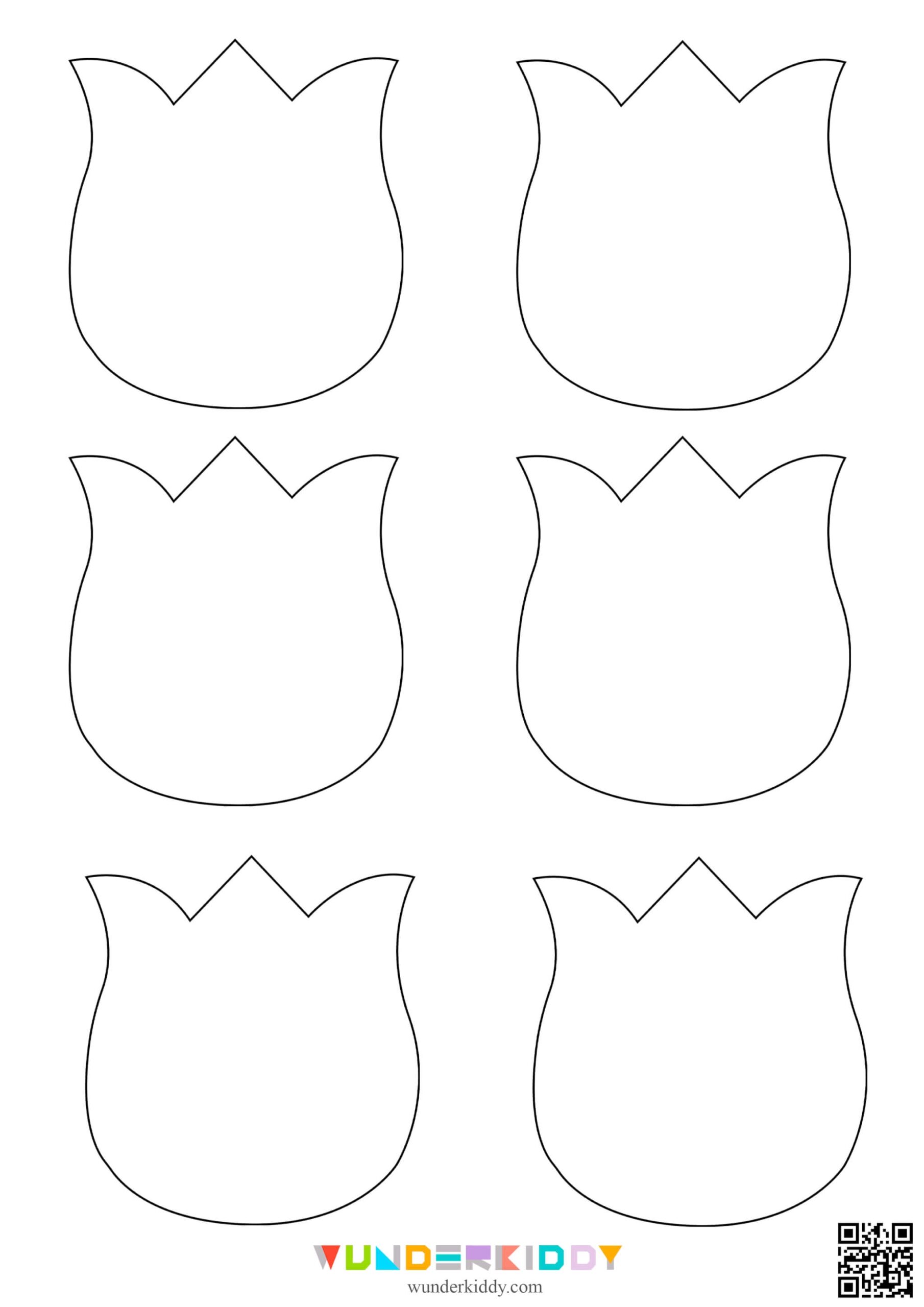 Free Printable Tulip Flower Craft Template For Kindergarten Worksheets Library Free Printable Tulip Flower Craft Template For Kindergarten Worksheets Library