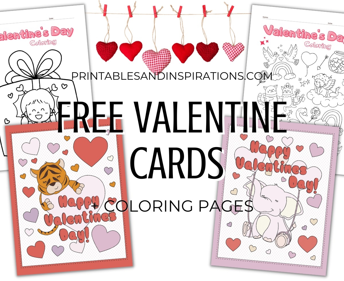 free printable valentine template
