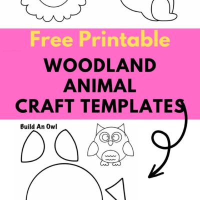 Free Printable Woodland Animals For Crafts