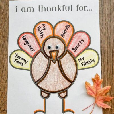 Free Thanksgiving I Am Thankful For Printable Fox Farm Home