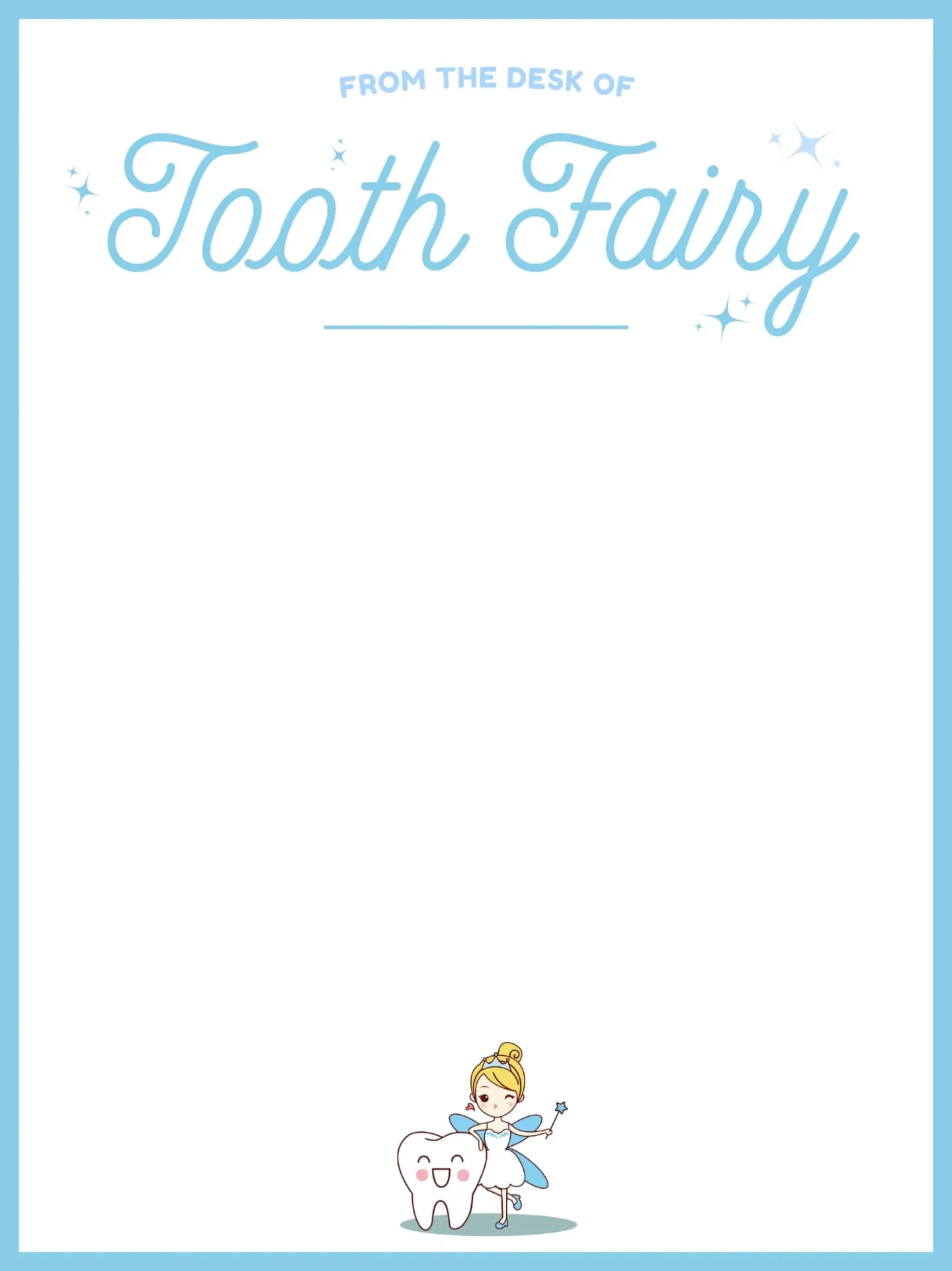Free Tooth Fairy Letter Generator Create Magical Letters In Seconds