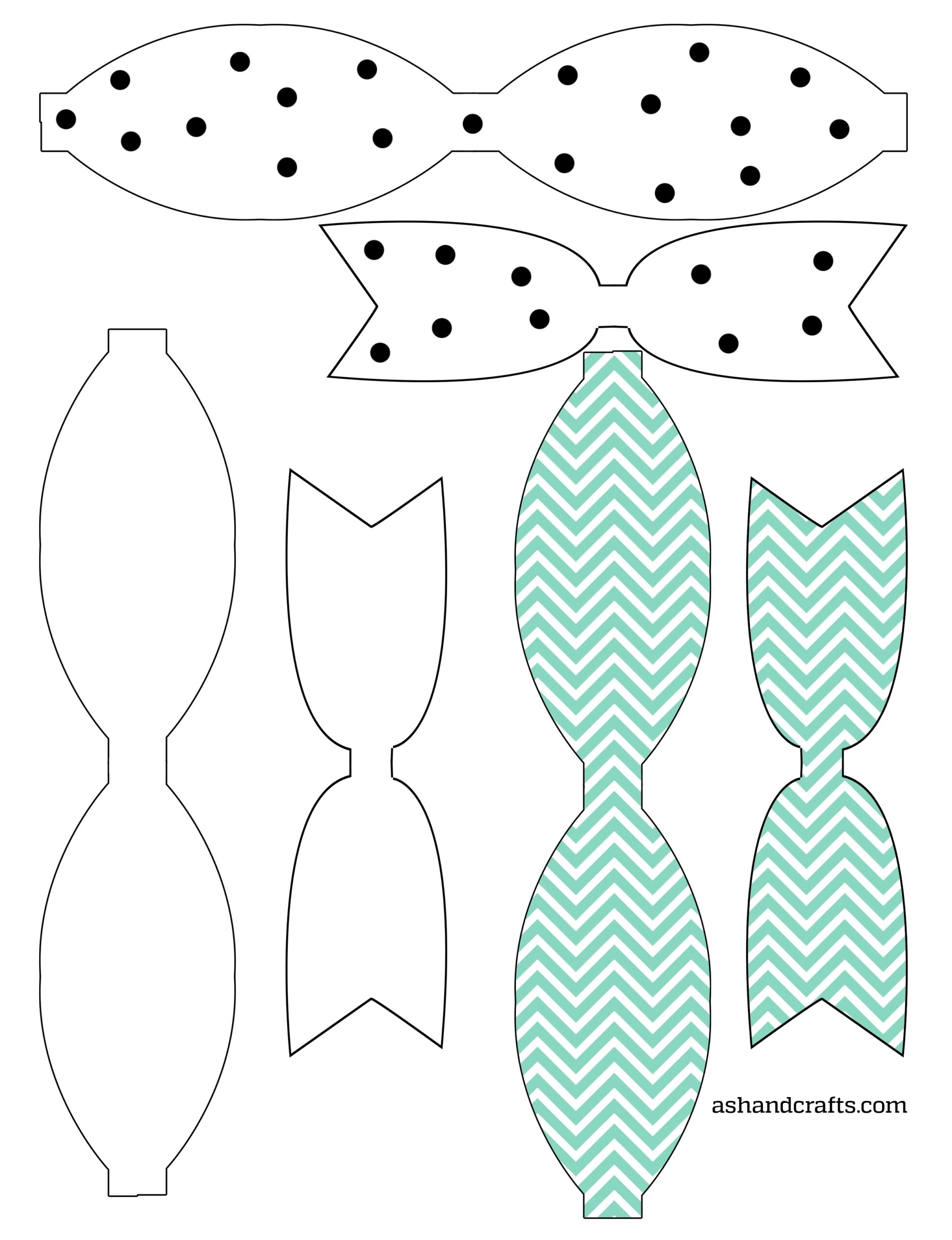 Freebie Friday Printable Paper Bows Ash And Crafts Freebie Friday Printable Paper Bows Ash And Crafts