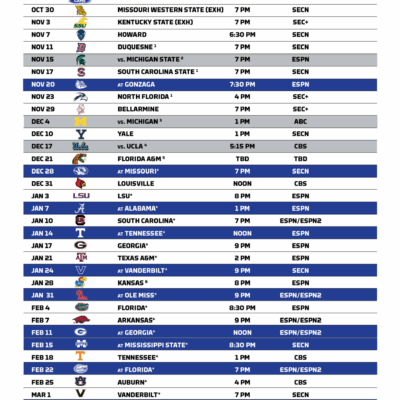 Full 2022 23 UK Men s Basketball Schedule Set UK Athletics