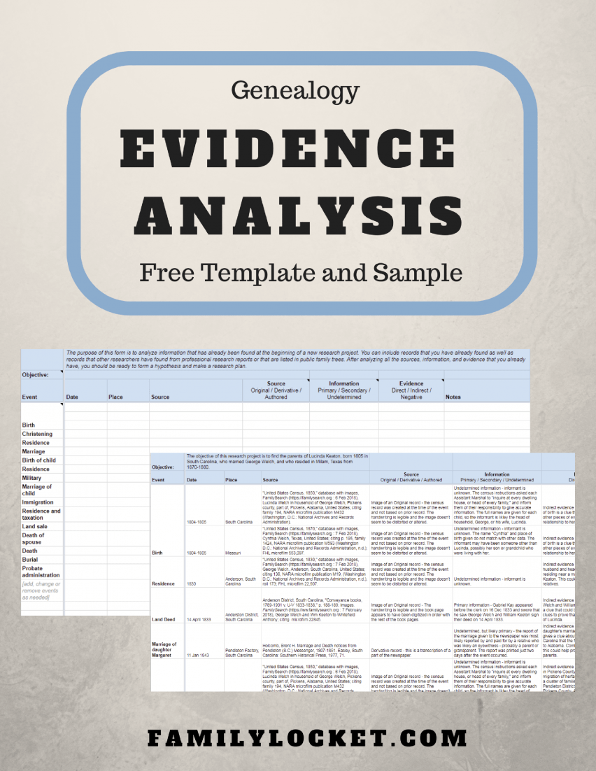free printable genealogy research log