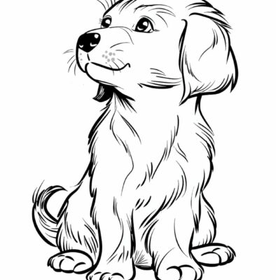 Get Your Puppy Fix Over 200 Printable Puppy Coloring Pages Digital Download Etsy