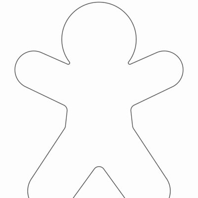 Gingerbread Man Template Free Printable Childhood Magic