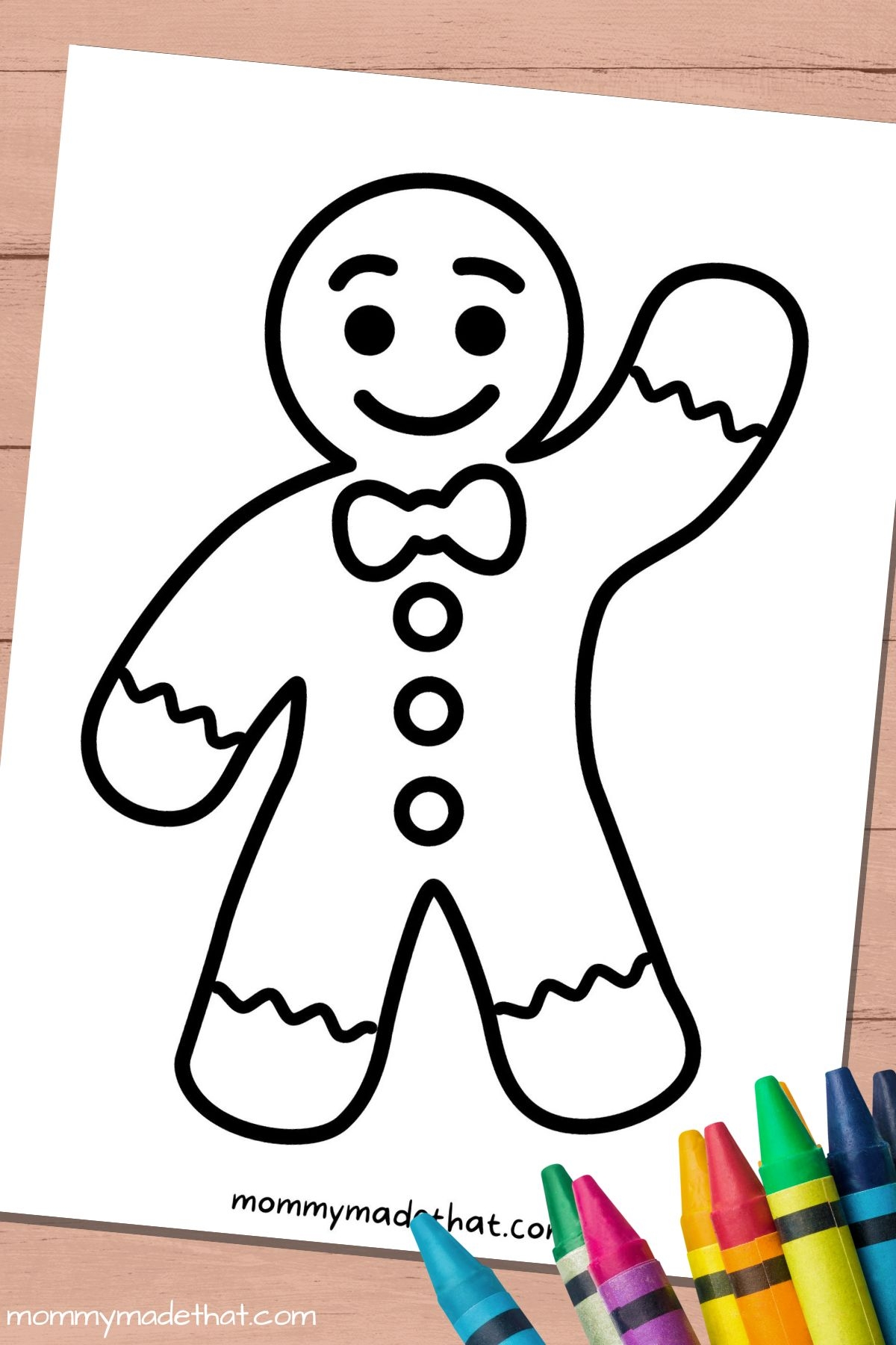 gingerbread template printable