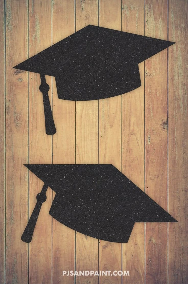 graduation hat template printable