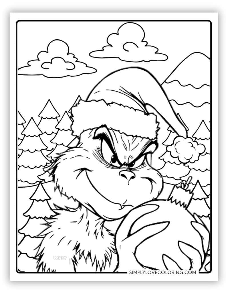 printable grinch template printable grinch template