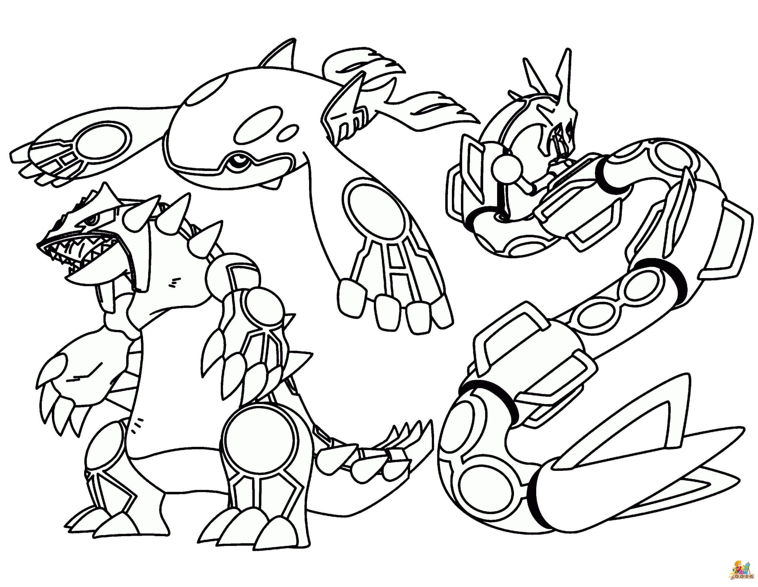 pokemon free printable coloring pages