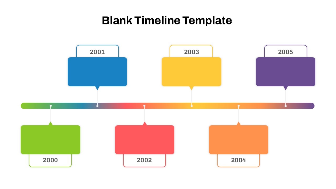 Horizontal Blank Timeline PowerPoint Template And Google Sides SlideKit Horizontal Blank Timeline PowerPoint Template And Google Sides SlideKit