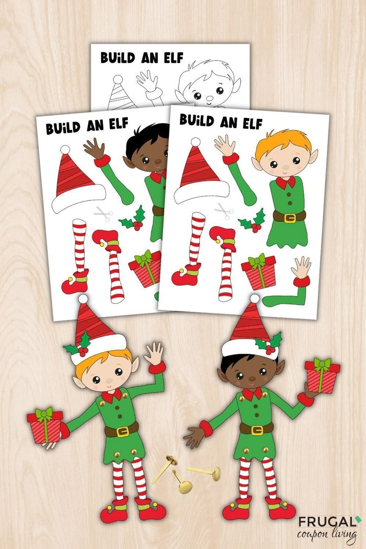 How To Elf Yourself Free Printable Elf Template Paper Craft For Kids