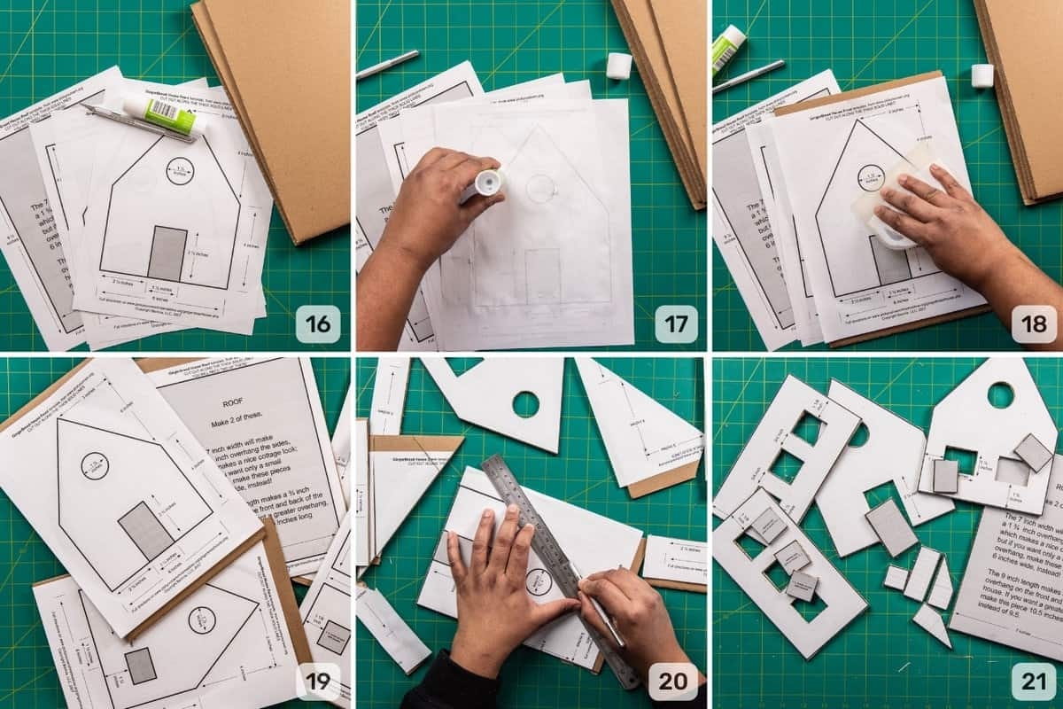 How To Make A Gingerbread House Recipe Template The Flavor Bender How To Make A Gingerbread House Recipe Template The Flavor Bender