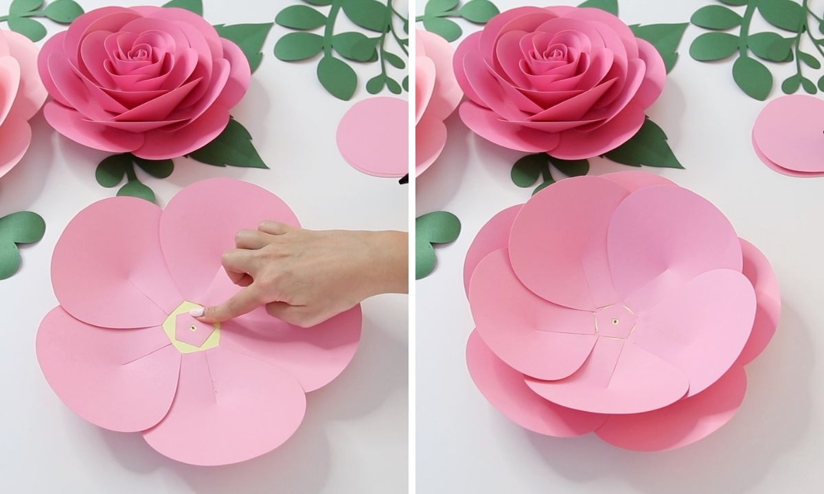 free paper flower templates printable