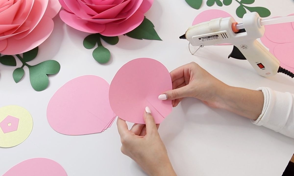 How To Make Big Paper Roses Step By Step FREE Template FancyBloom How To Make Big Paper Roses Step By Step FREE Template FancyBloom