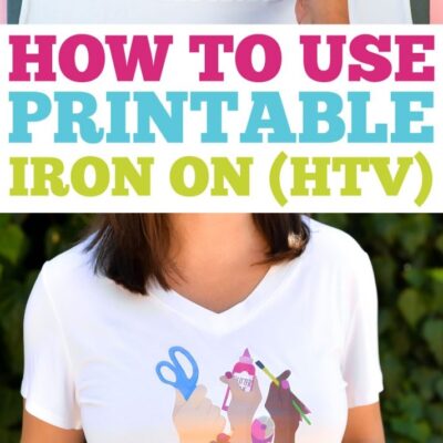 How To Use Printable Iron On With Your Cricut Hey Let s Make Stuff