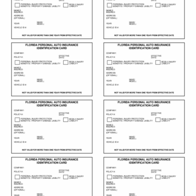 Insurance Card Template Fill Online Printable Fillable Blank PdfFiller