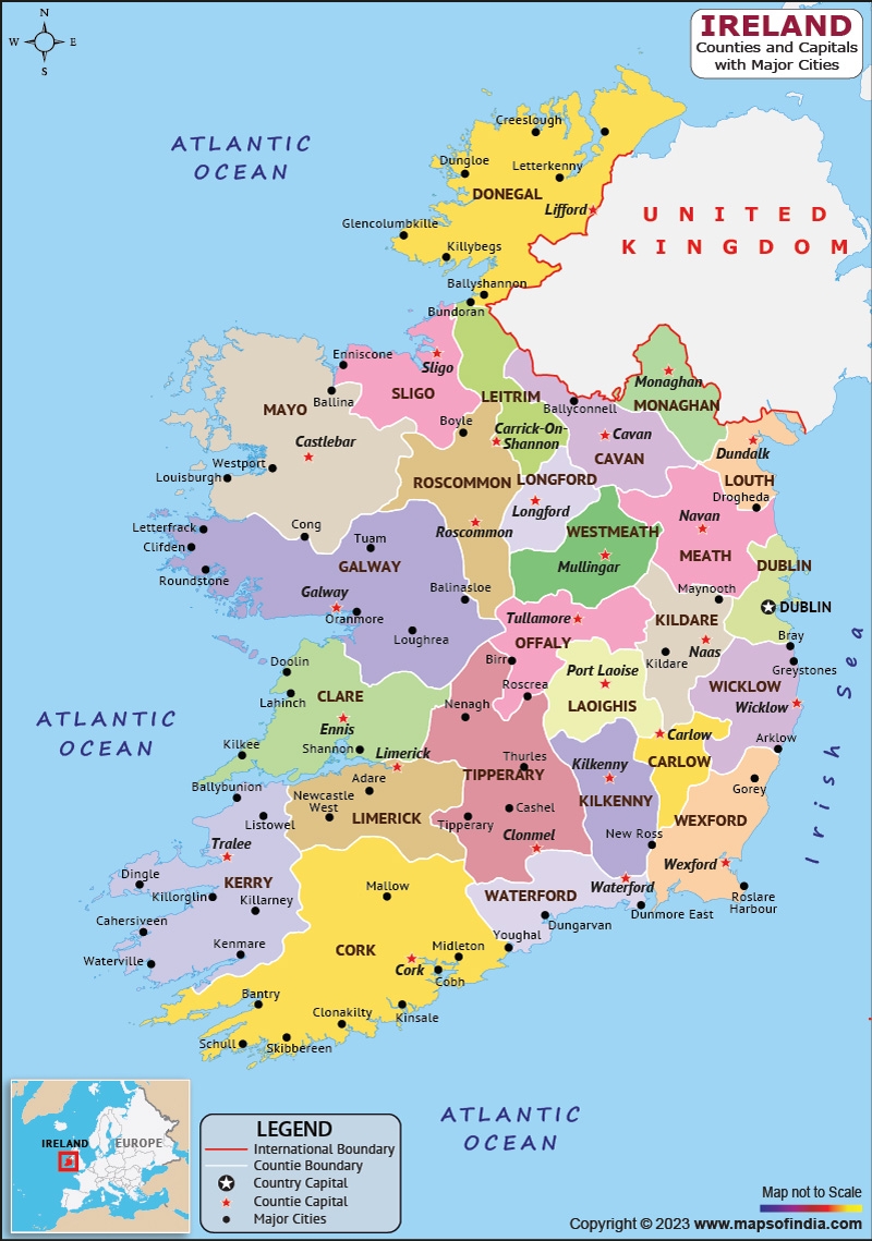 printable map of ireland printable map of ireland