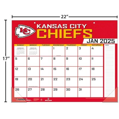 Kansas City Chiefs 2025 Wall Calendar Printable 2024 Kansas City Chiefs Schedule Matchups And TV Broadcasts Chiefs Decor