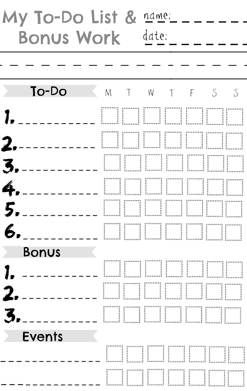 Kids Chore Chart Great For A Summer Chart Nesting With Grace Kids Chore Chart Great For A Summer Chart Nesting With Grace