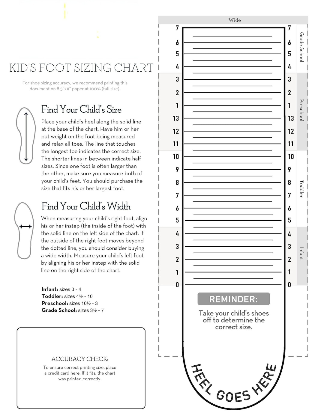 Kids Foot Sizer Charts Simple Foot Sizer Charts Child Shoe Sizer Charts Toddler Shoe Sizer Foot Shoe Size Determiner instant Download Etsy Kids Foot Sizer Charts Simple Foot Sizer Charts Child Shoe Sizer Charts Toddler Shoe Sizer Foot Shoe Size Determiner instant Download Etsy