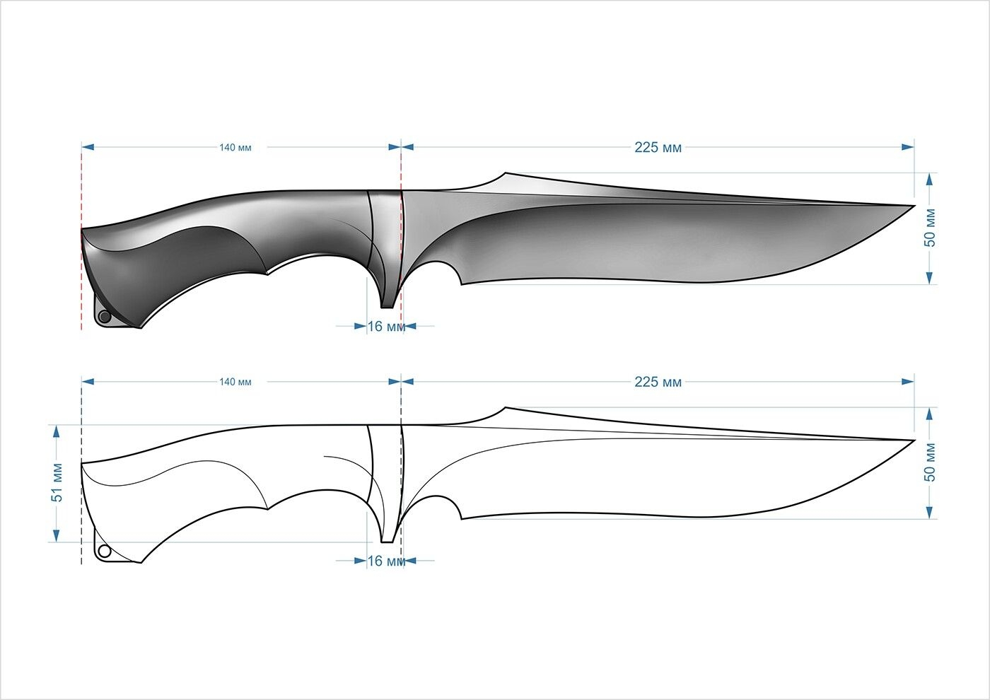 Knife Patterns Discover 800 Knife PDF Patterns Ideas Knife Knife Template And More