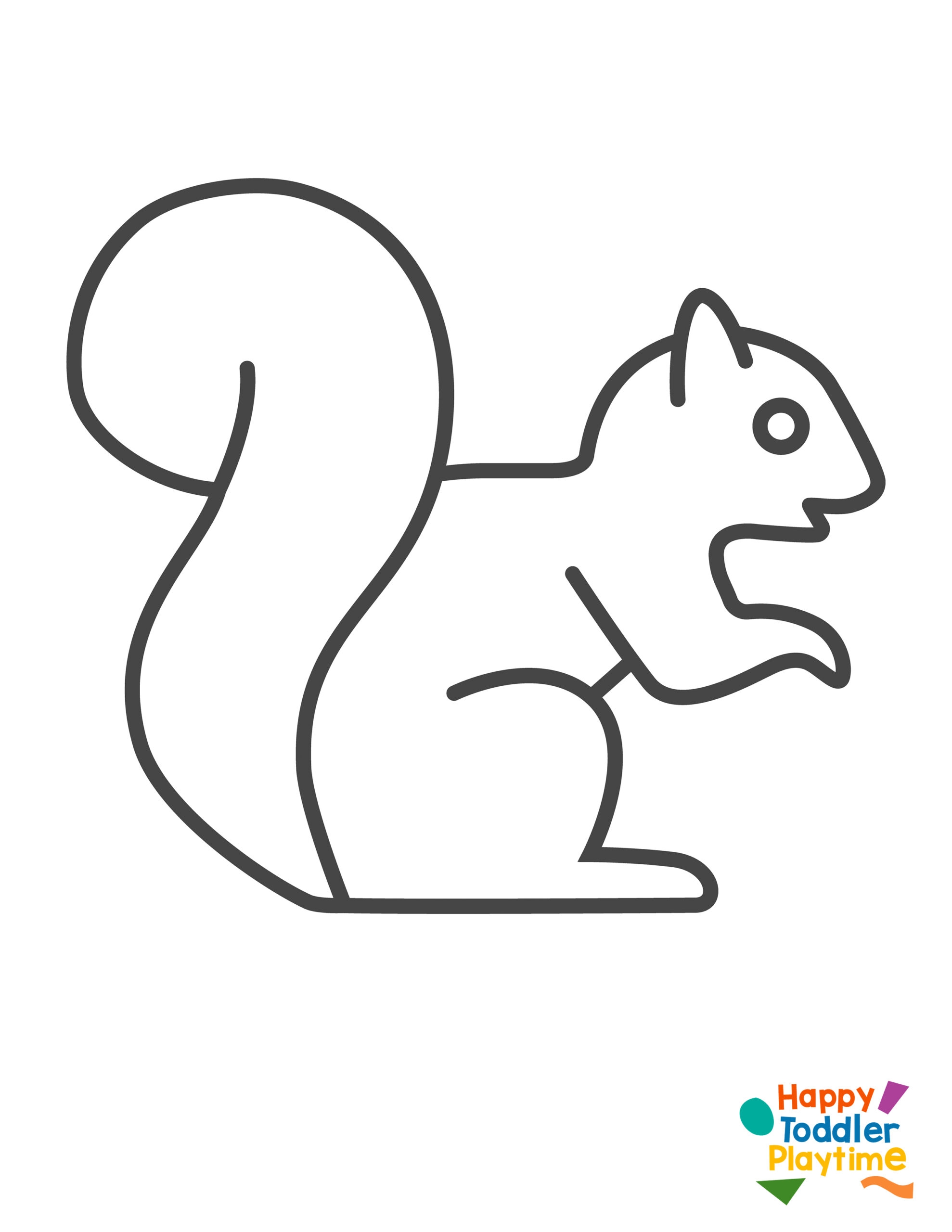 Leaf Printed Squirrel Craft Happy Toddler Playtime Leaf Printed Squirrel Craft Happy Toddler Playtime