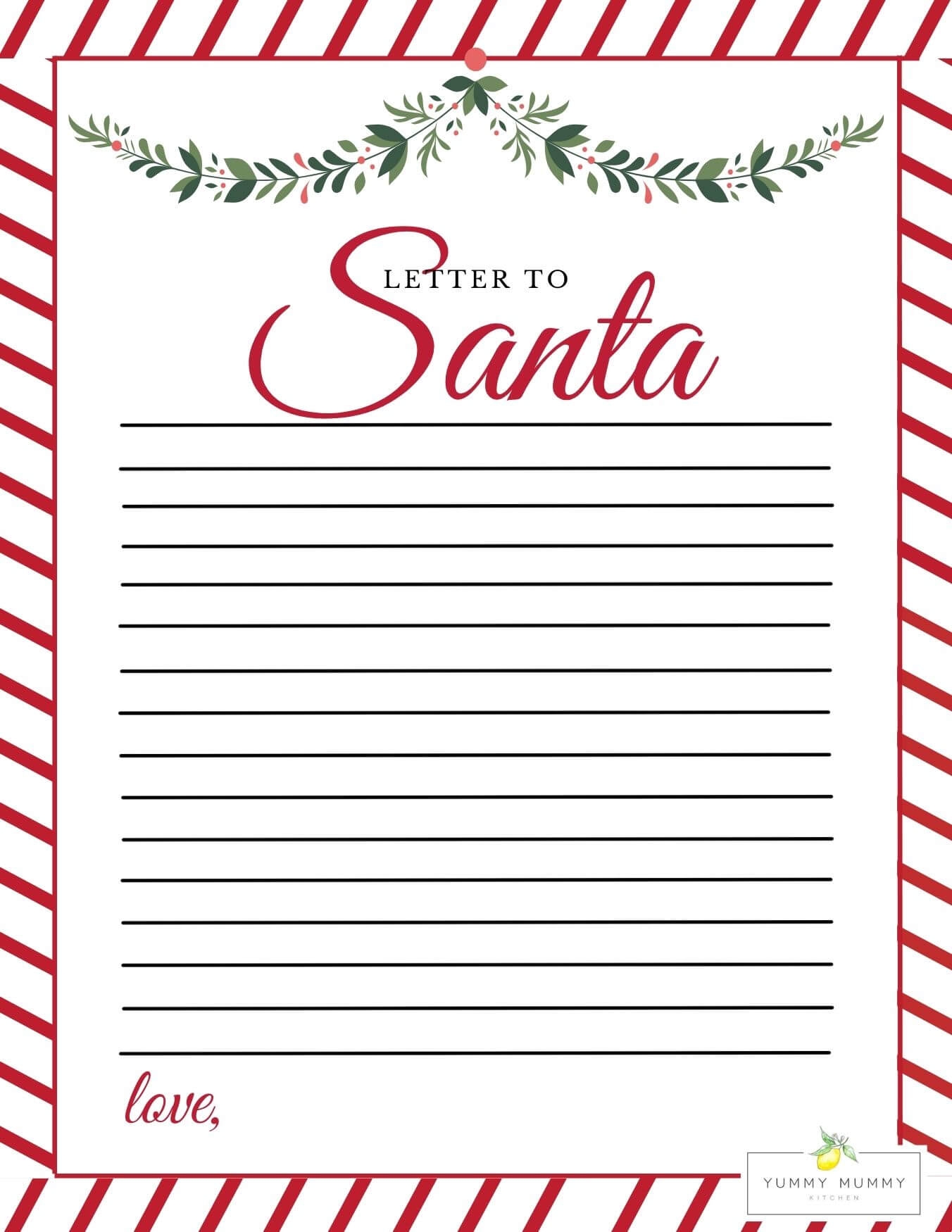 free printable letter to santa templates free printable letter to santa templates