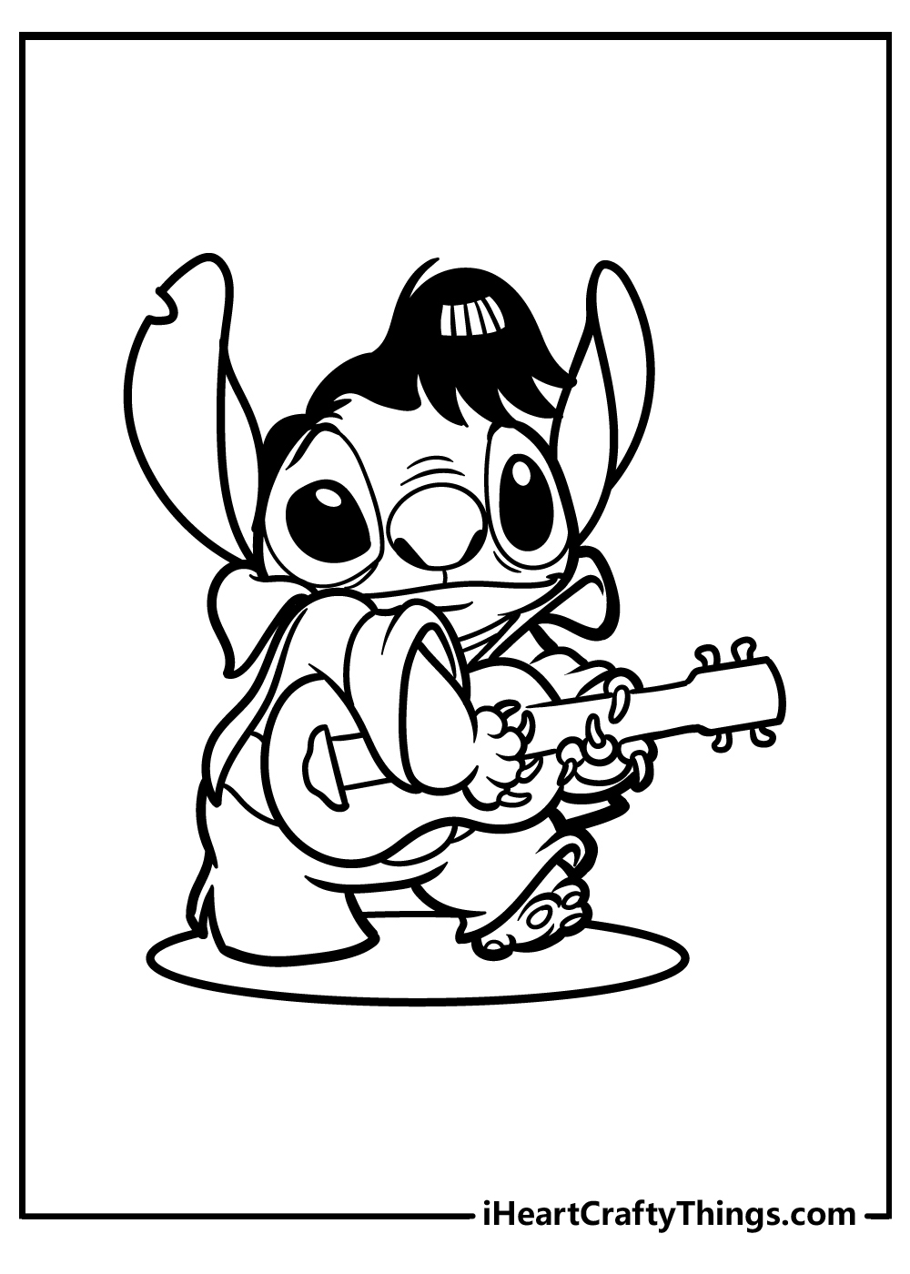 stitch printable coloring pages