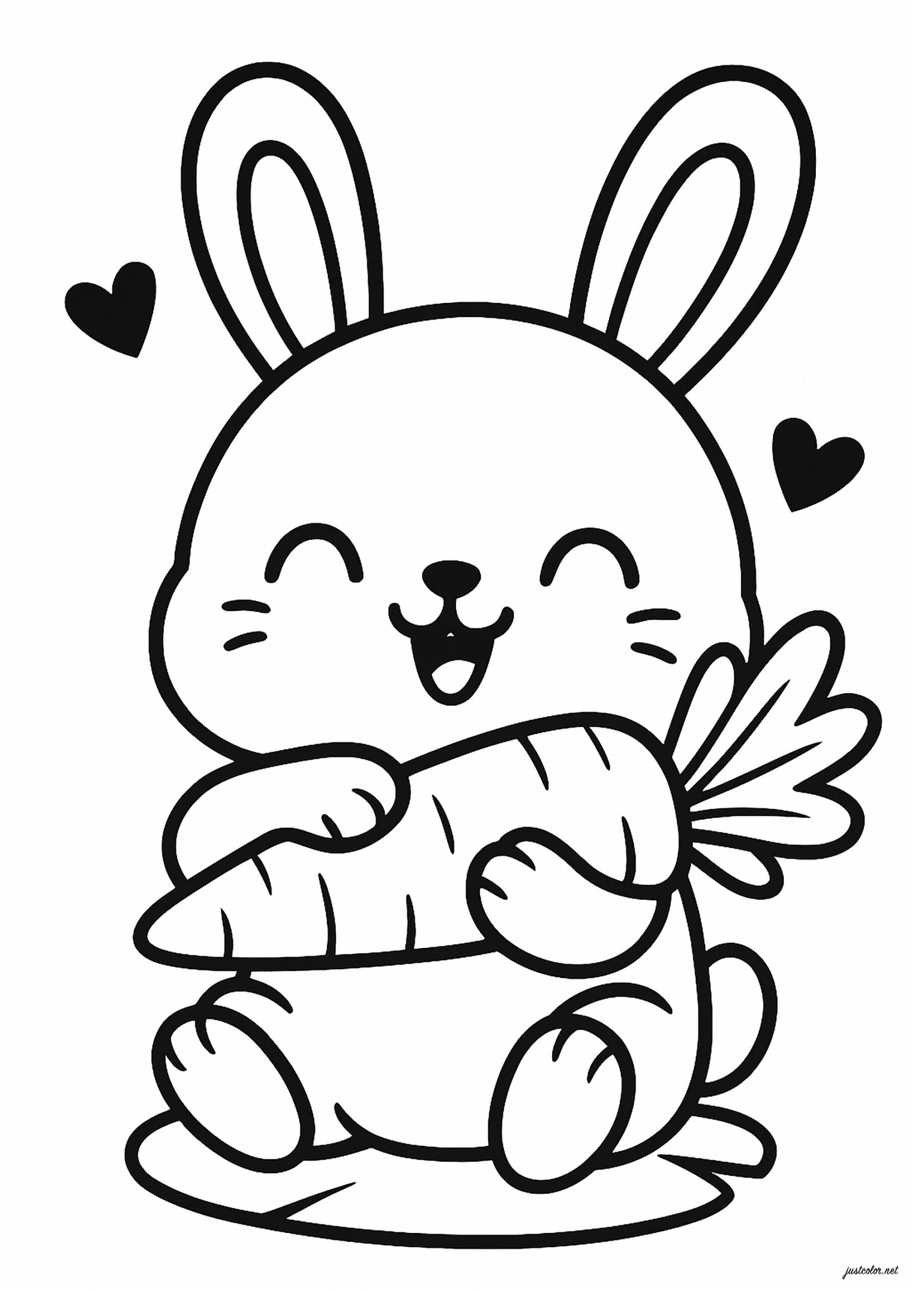 bunny coloring pages printable bunny coloring pages printable