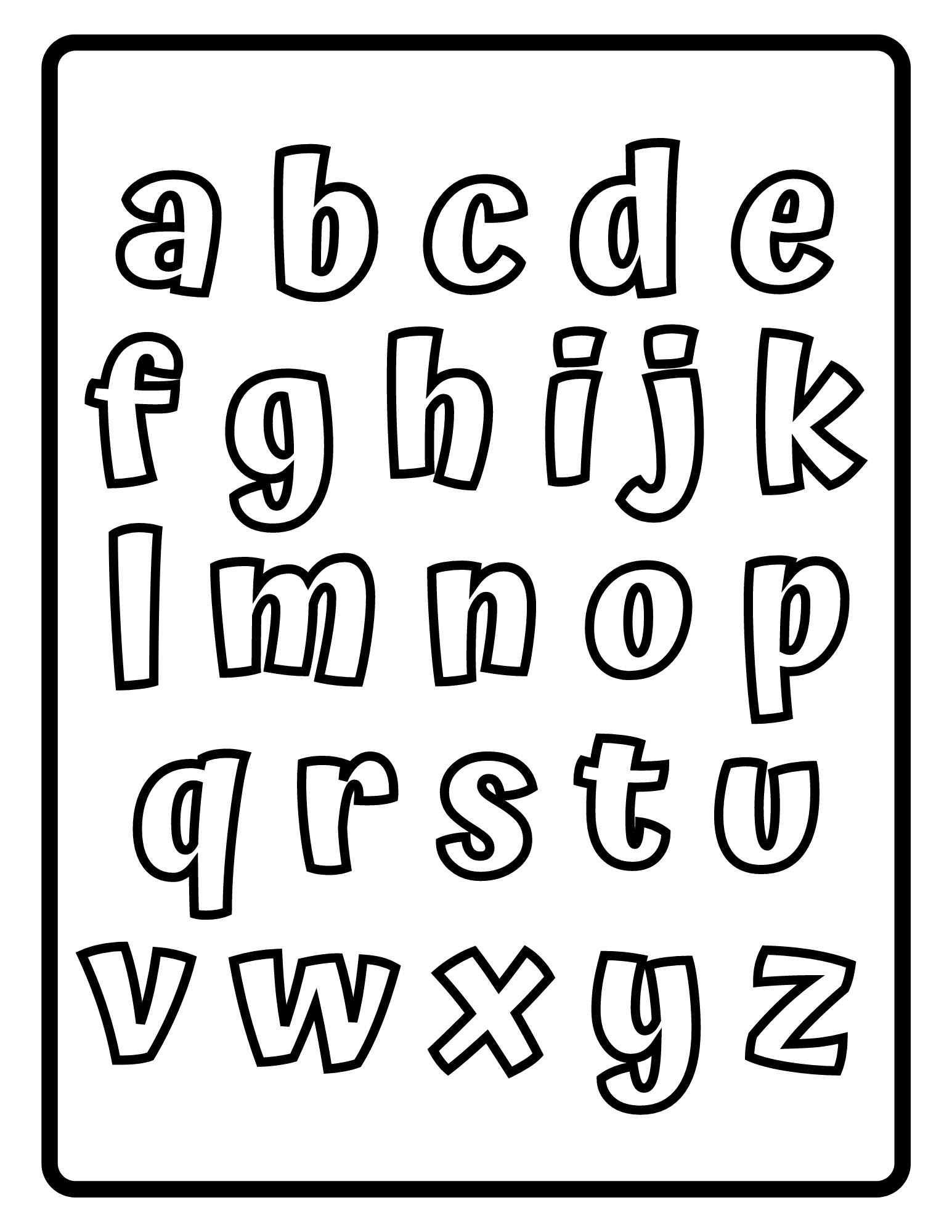 Lowercase Alphabet Letters ABC Alphabet Coloring Pages For Kids And Toddlers 27 PDF Printable Pages Etsy Lowercase Alphabet Letters ABC Alphabet Coloring Pages For Kids And Toddlers 27 PDF Printable Pages Etsy