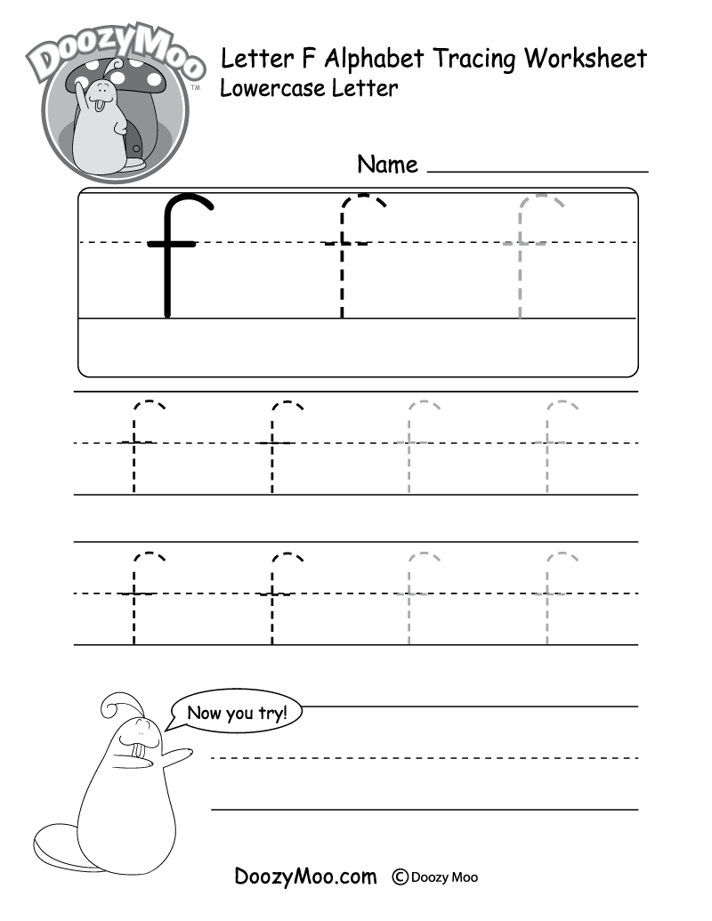 Lowercase Letter Tracing Worksheets Free Printables Doozy Moo