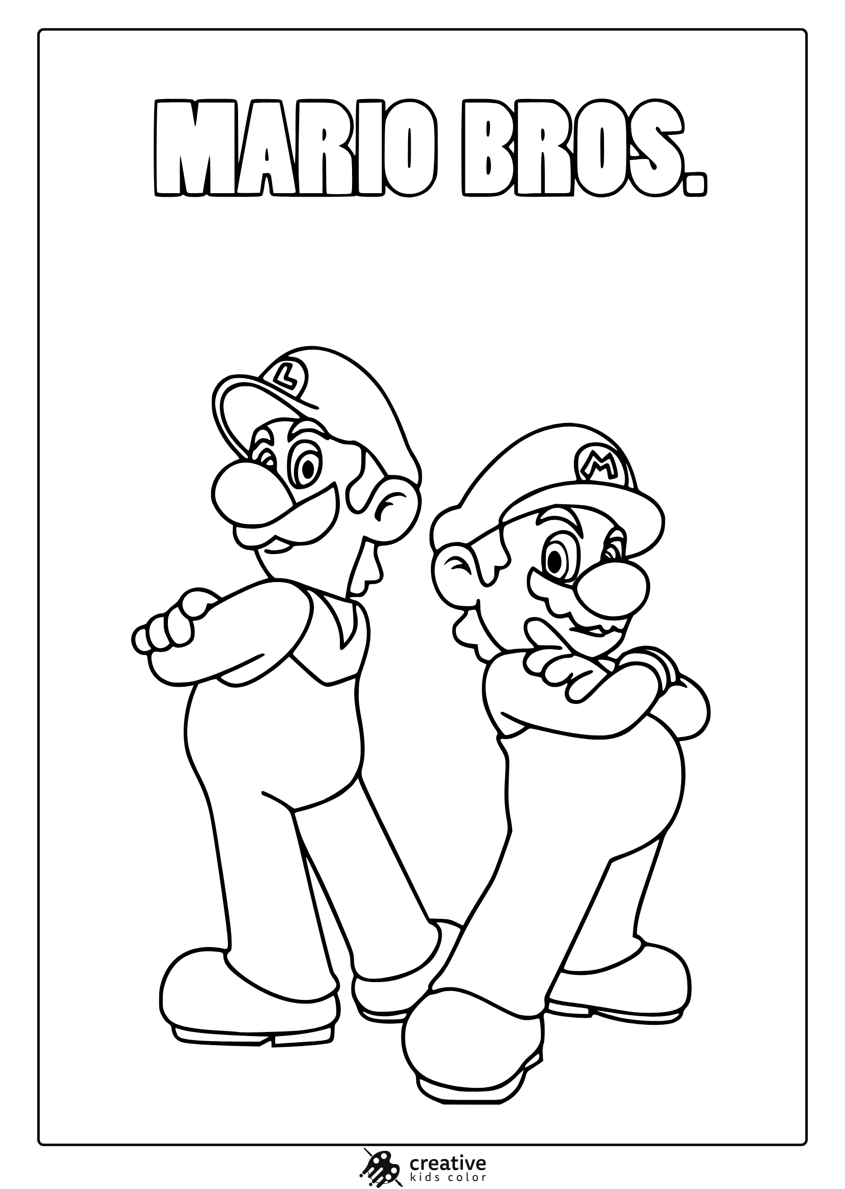 mario printable coloring sheets