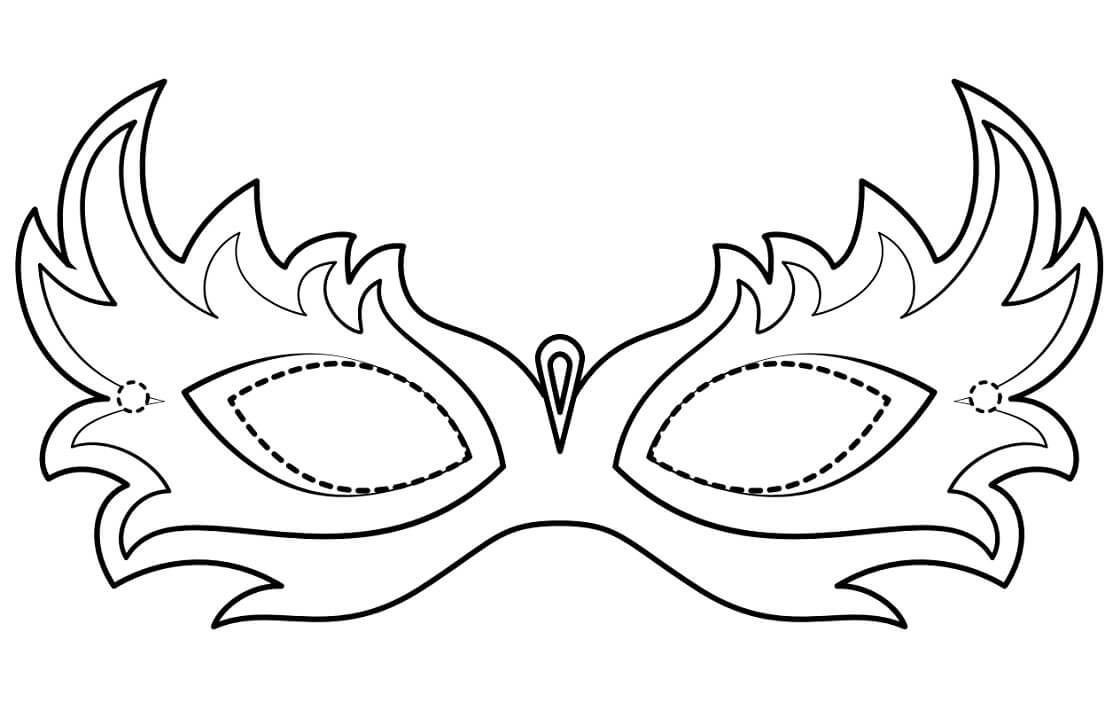 Masquerade Mask Printable Templates