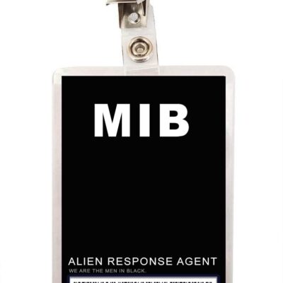 MIB Men In Black ID Badge Image Download PDF
