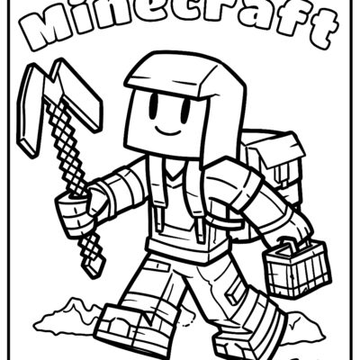 Minecraft Coloring Pages Free Coloring Pages