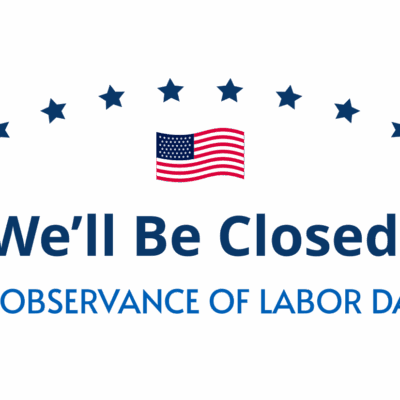 Minimalistic Closed On Labor Day Sign Template Square Signs