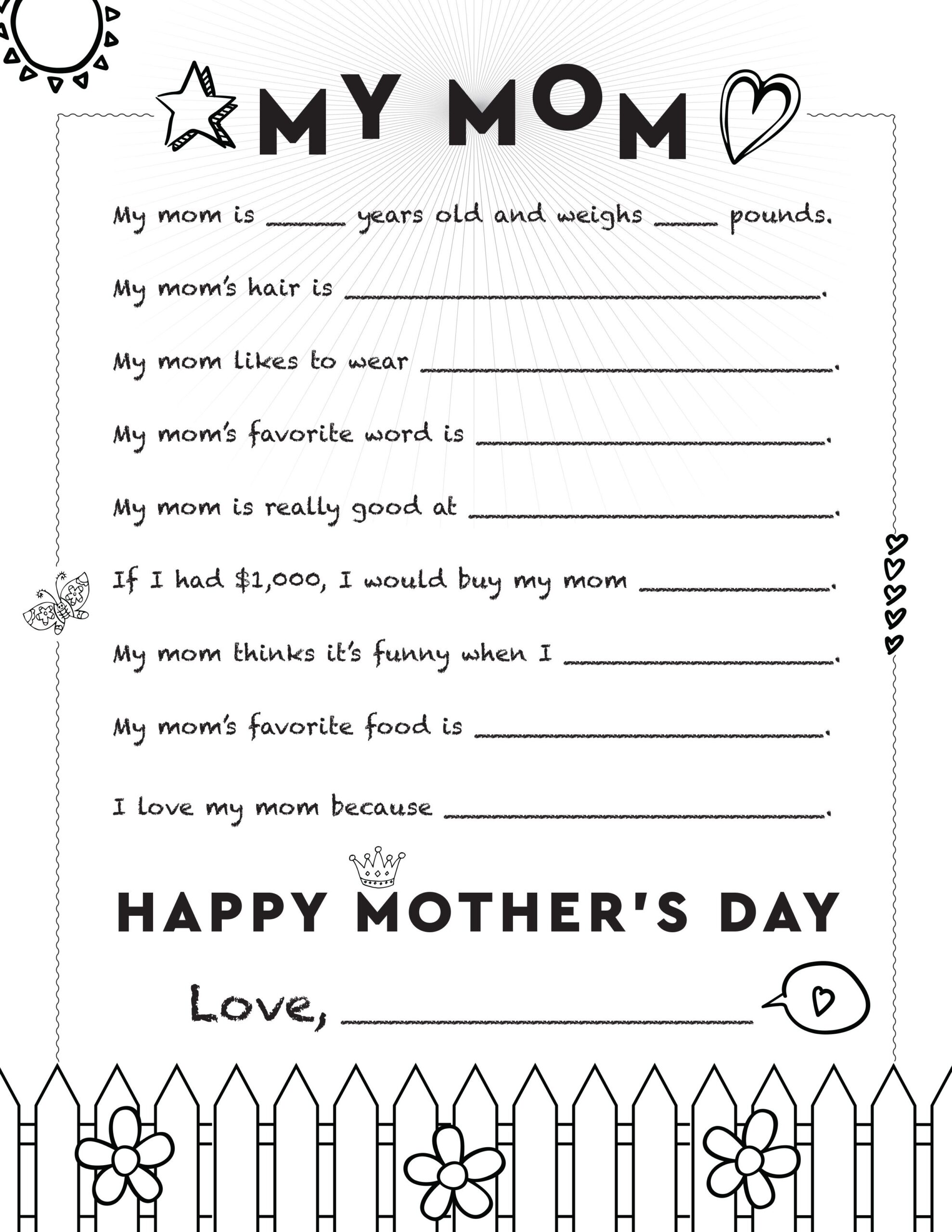 Mother s Day Printable Cards For Preschoolers 2025 Mother s Day Printable Cards For Preschoolers 2025