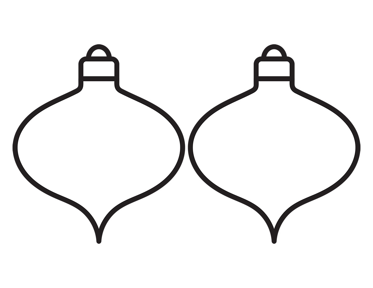 ornament template printable