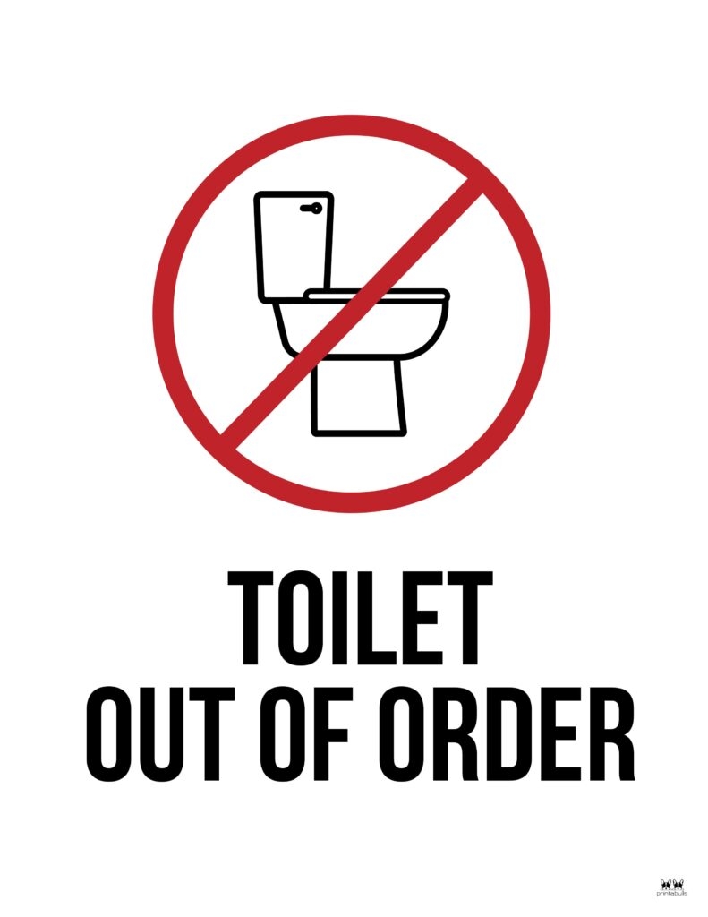 Out Of Order Signs 25 FREE Printable Signs Printabulls