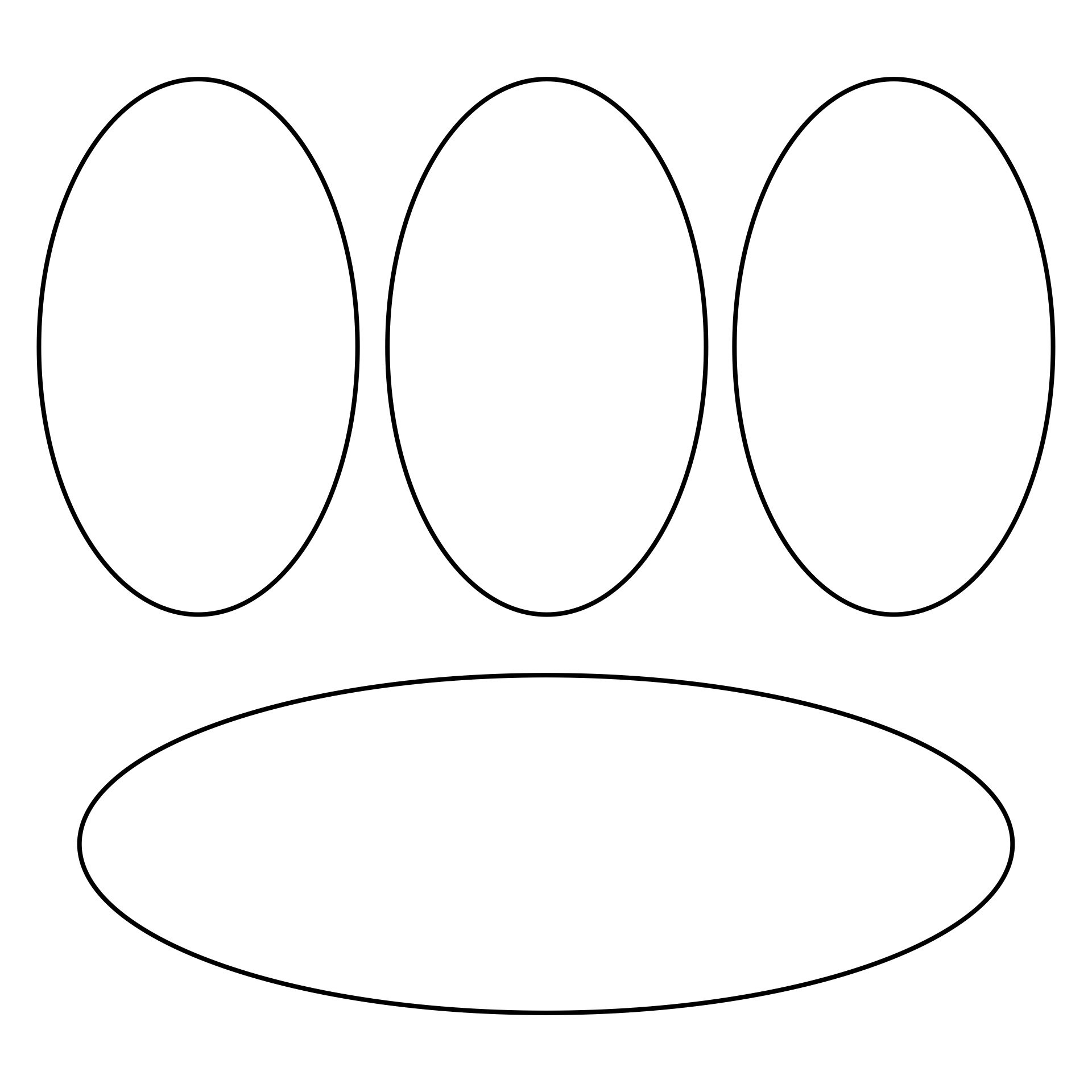 oval printable template