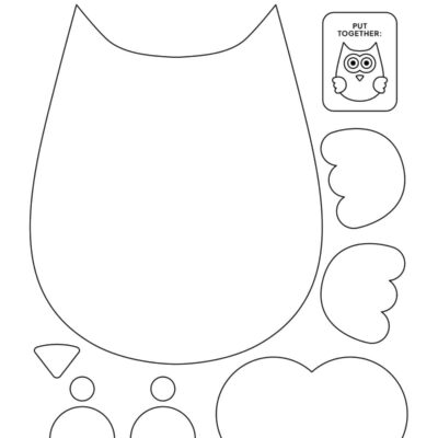 Owl Template Childhood Magic
