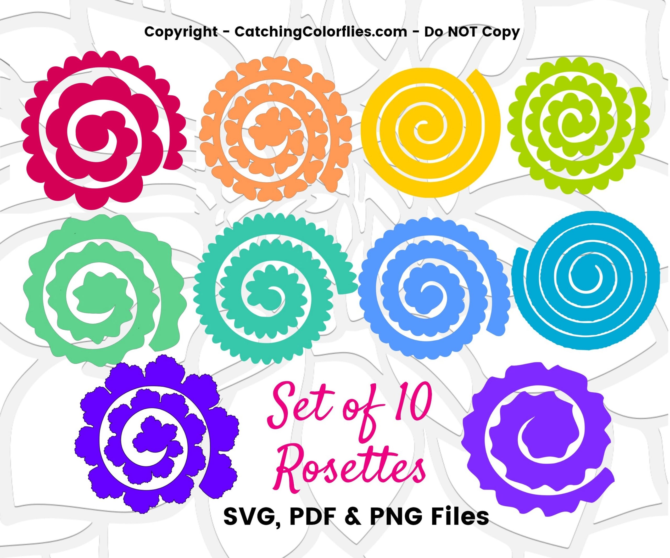 Paper Flower Rolled Rosette Templates Printable PDF Rolled Rosettes Templates Instant Download Set Of 10 Etsy Paper Flower Rolled Rosette Templates Printable PDF Rolled Rosettes Templates Instant Download Set Of 10 Etsy