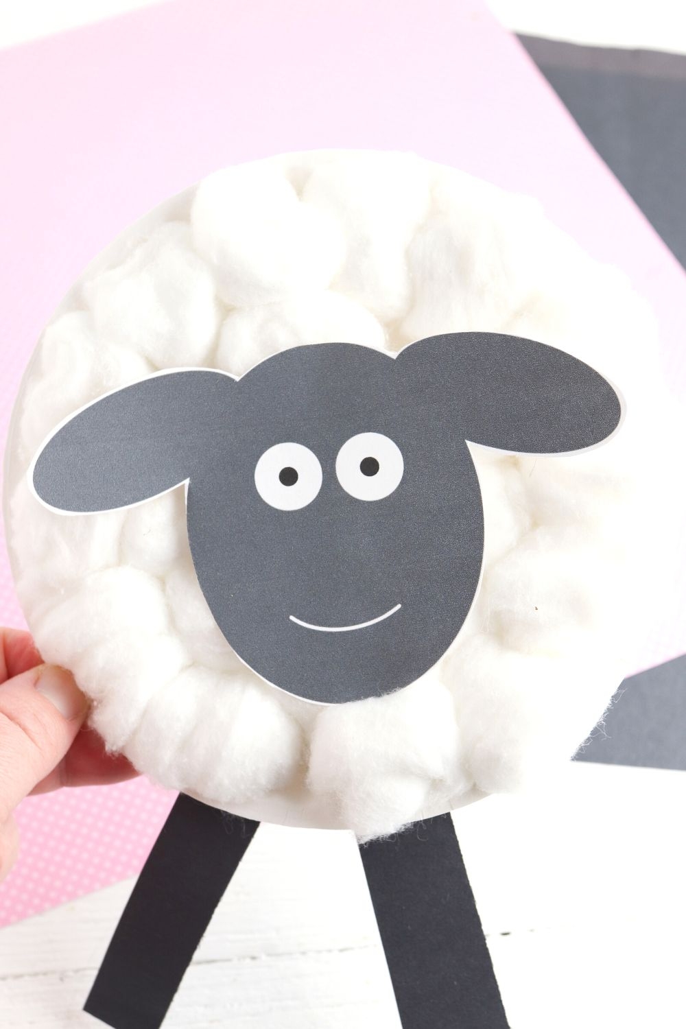 Paper Plate Sheep Craft With Printable Template Paper Plate Sheep Craft With Printable Template
