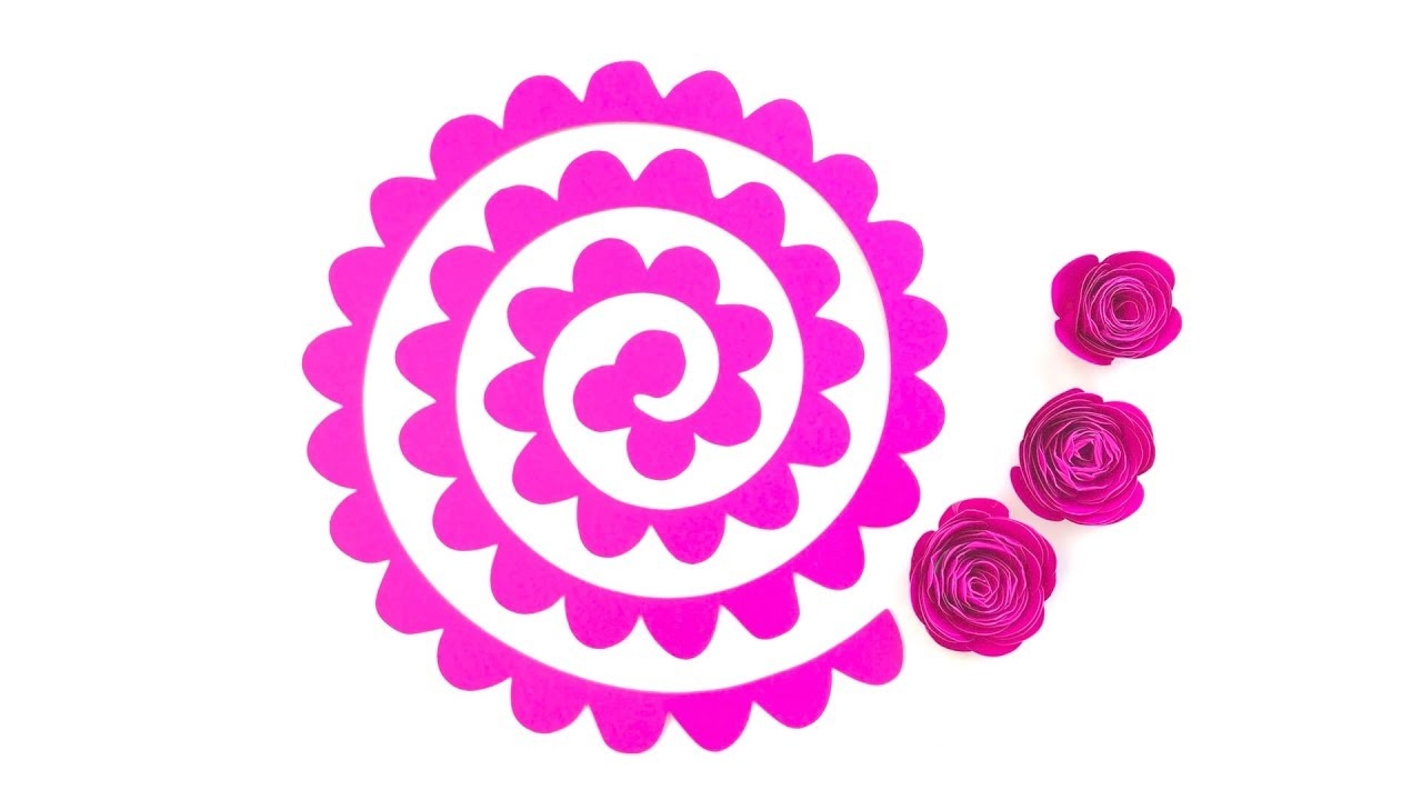 printable cricut flower template printable cricut flower template
